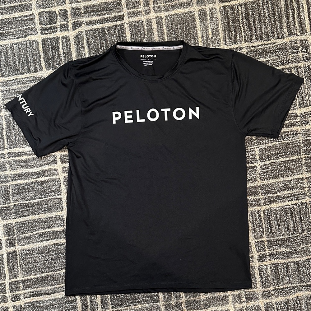 Peloton Black Short Sleeve Tee